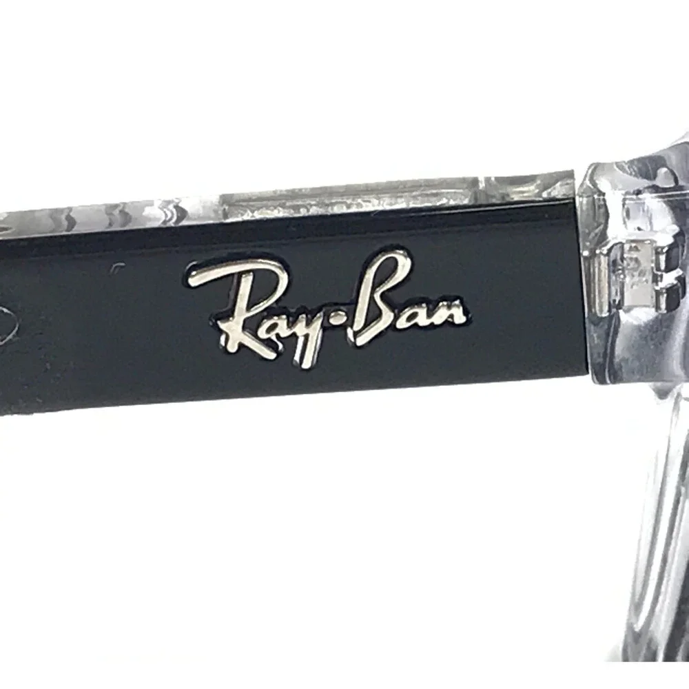 Ray-Ban Eyeglasses Frames RB5286 2034 Polished Shiny Black on Clear 51-18-135